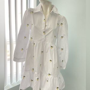 ✨SOLD✨Embroidered smock dress